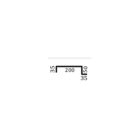 Каркасный профиль 200мм оцинкованный