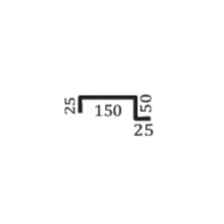 Каркасный профиль 150мм оцинкованный