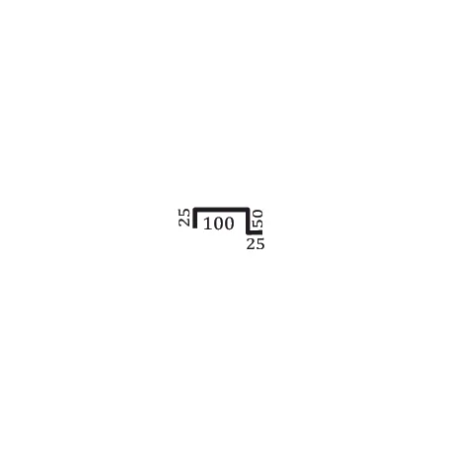 Каркасный профиль 100мм оцинкованный